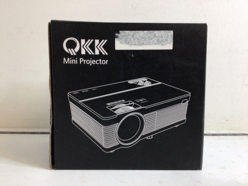 QKK Mini Projector, Powers Up, E-Commerce Return