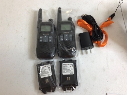 Retevis RT18 Two Way Radios, Untested, E-Commerce Return - Lot 464