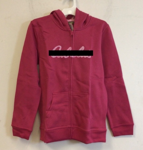 Youth Zip Up Hoodie, YXL, Appears New