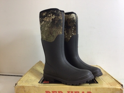 RedHead Mens Rubber Boots, Appears New