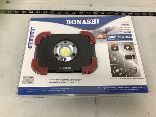 Bonashi Portable LED Work Light, New 