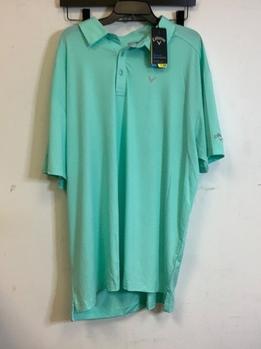 Callaway Mens Polo, 2X, New - Lot 776