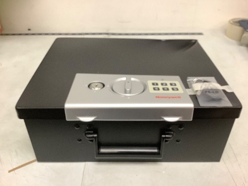 Honeywell Digital Steel Security Box, Has Dent, E-Commerce Return - Lot 384