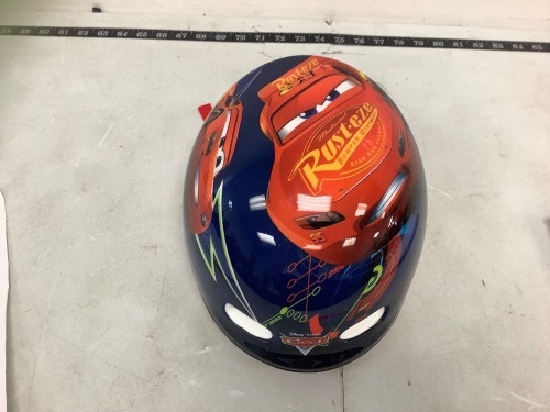 Cars Youth Bicycle Helmet, Appears New - Lot 395