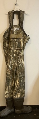 Waterproof Breathable Hunting Waders for Men, Size 12R, E-Commerce Retun 