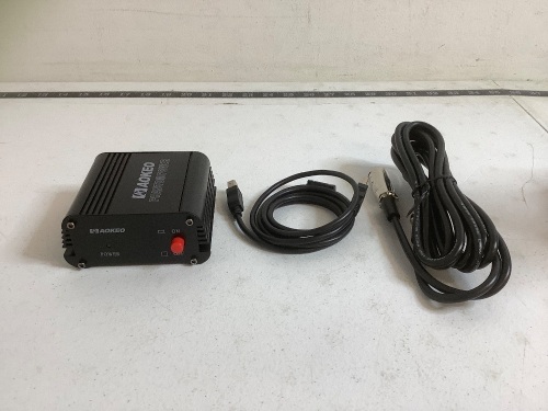 Aokeo Phantom Power For Any Condenser Microphone, Powers Up, Appears New - Lot 413
