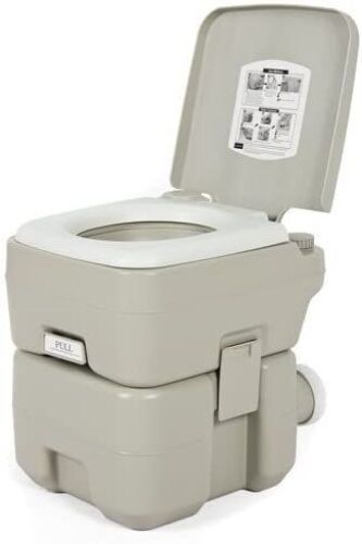 5 Gallon Portable Dual Spray Camping Toilet - Lot 187