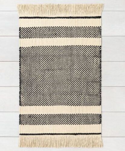Handwoven Jute Accent Rug 24" x 36"  - Lot 244