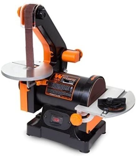 WEN 6515T 1 in. x 30 in. Belt Sander with 5 in. Sanding Disc   - Lot 278