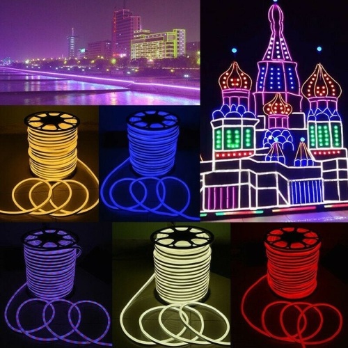5-30M SMD2835 120led/m Neon Light Rope Glow Wire String Strip Flexible Tube , Unknown Color - Lot 288