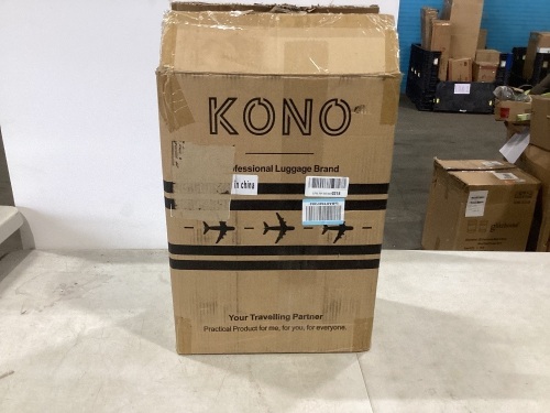 Kono Carry on Luggage Suitcase - Lot 414