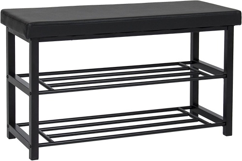 2-Tier Metal Shoe Rack - Lot 679