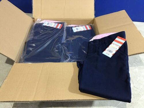 Case of (6) Toddler Stretch Uniform Skinny Fit Chino Pants, 5T - Lot 800