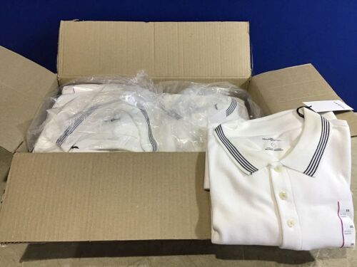 Case of (12) Goodfellow & Co Men's Short Sleeve Polo Shirt, XXL - Lot 841