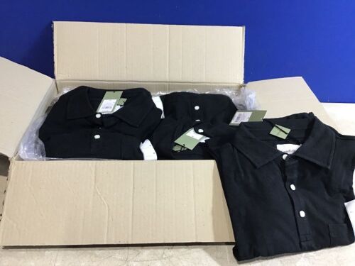 Case of (12) Goodfellow & Co Men's Short Sleeve Polo Shirt, Medium  - Lot 843