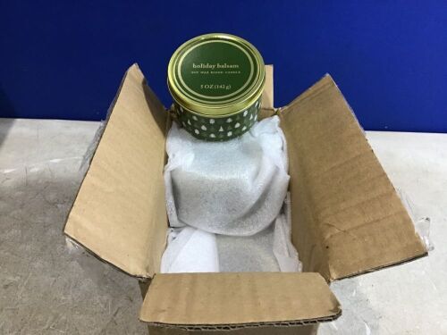 Case of (6) Holiday Balsam Candles, 5oz  - Lot 849