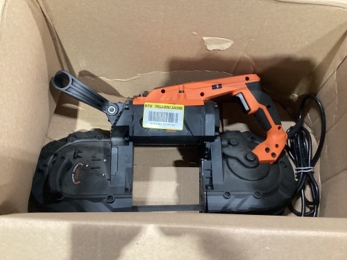 Variable Speed Handheld Portable Band Saw for Metal, Used - Lot 1008