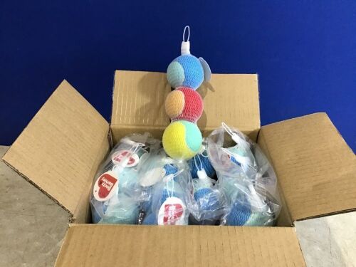 Case of (12) Birthday Tennis Ball Dog Toys, 3 pk - Lot 1144