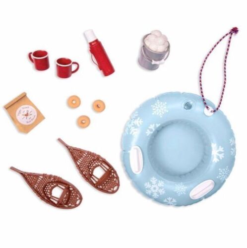 Case of (4) Our Generation 18" Doll Sled & Accessories - Out In The Snow - Lot 1162