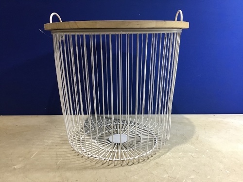 Wire Storage Table Floor Bin - Lot 892