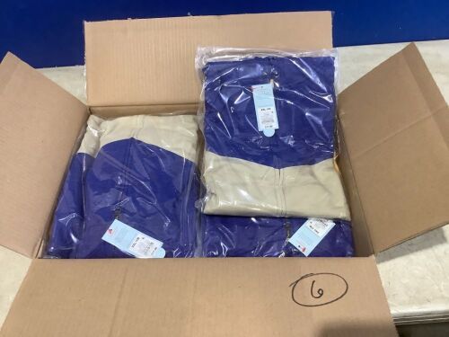 Case of (6) Boys' French Terry Colorblock Hoodie, XXL - Lot 730