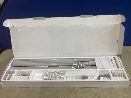 LAKAGA Electric Curtain Tracks 87"-244" with Remote Control  - Lot 769