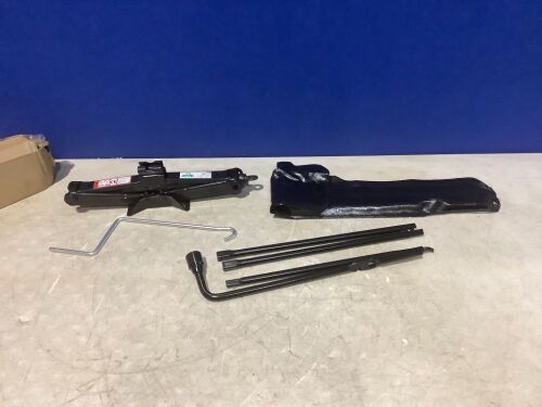 Spare Tire Tool Kit with Jack  - Lot 398