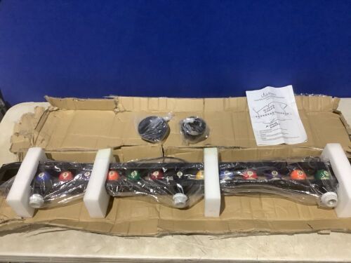 Wellmet Billiard Light for Pool Table - Missing Chains & Shades  - Lot 1021