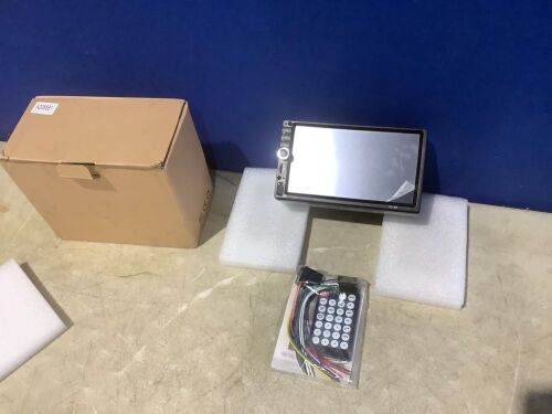 Double Din 7" MP5 Car Multimedia Player w/ Backup Camera  - Lot 946