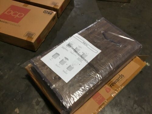 Lot of (2) Bamboo Laundry Hampers  - Lot 148