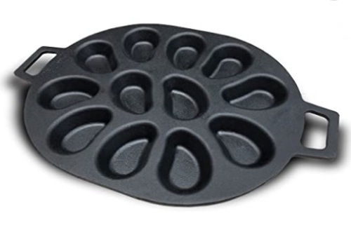 Lot of (2) Oyster Grill Pan Perfect For Grilling and Serving 12 Oysters or Clams On The Half Shell - Lot 326
