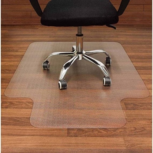 Case of Office Chair Mat for Hardwood Floors, 36 X 48 in, Heavy Duty Floor Mats for Computer Desk, Easy Glide for Chairs - Lot 295