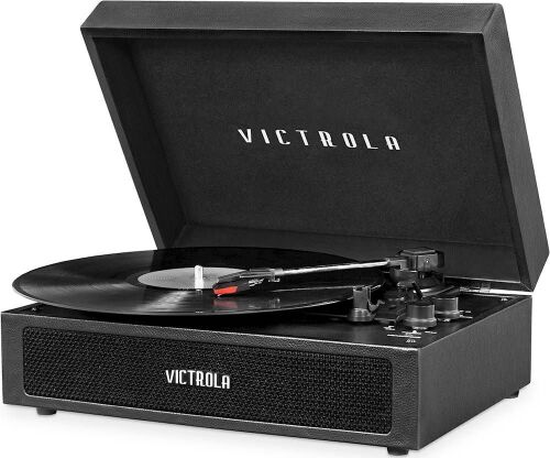 Victrola Parker Bluetooth Suitcase Record Player with 3-Speed Turntable - Lot 73