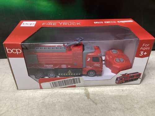 Remote Control Fire Truck Toy  - Lot 934