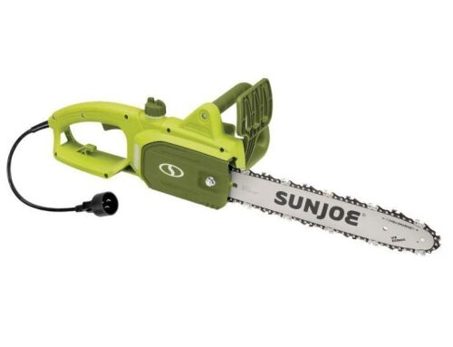 Sun Joe SWJ599E Tree Limb Master Electric Handheld Chainsaw, 14-Inch, 9-Amp, Low-Kickback - Lot 1009