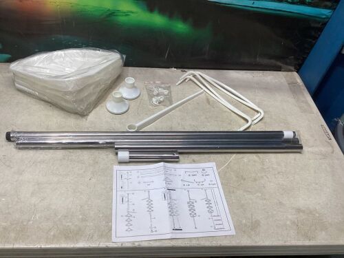 4 Tier Corner Shower Caddy  - Lot 1138
