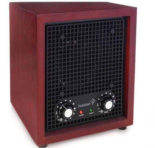 Ivation Ozone Generator Purifies up to 3,500Sq/Ft - Cherry Wood - Lot 72
