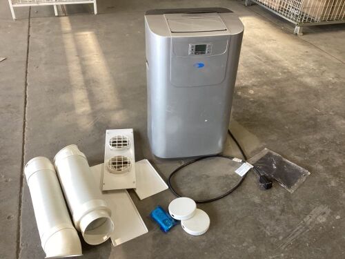 Whynter Elite ARC-122DS 12,000 BTU Dual Hose Portable Air Conditioner, Dehumidifier, Fan with Activated Carbon Filter Plus Storage Bag for Rooms up to 400 sq ft - Lot 57