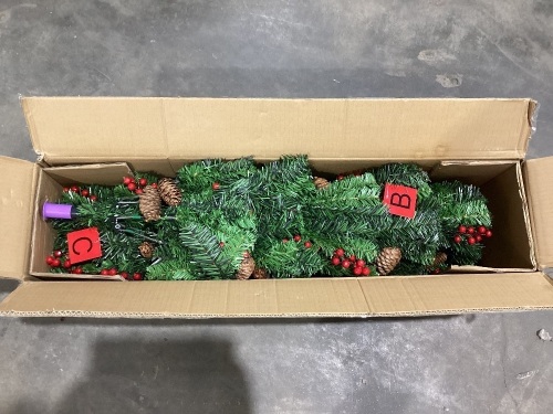 6ft Artificial Hinged Christmas Tree - Lot 452