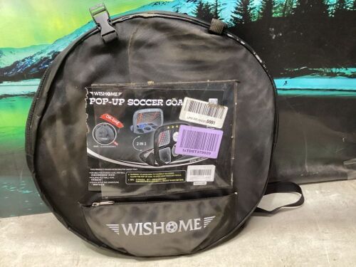 Wishome Pop-Up Soccer Goal  - Lot 696