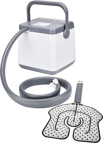 NEHOO Cold Therapy System, Low Noise Ice Therapy Machine, Continuous Cryotherapy Cold Pack, Universal Pad for Knee, Ankle, Cervical, Back, Leg and Hip - Lot 774