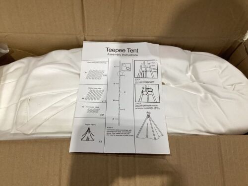 Tee Pee Play Tent  - Lot 110