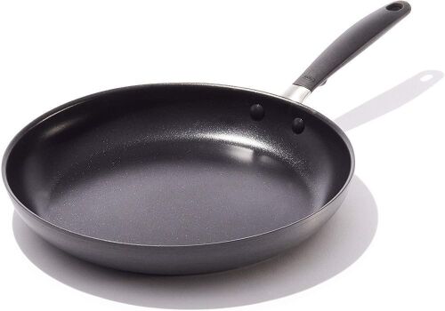 OXO Good Grips Hard Anodized PFOA-Free Nonstick 12" Frying Pan Skillet, Black - Lot 141