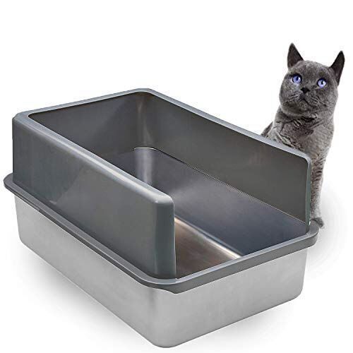 iPrimio Ultimate Stainless Steel Cat XL Litter Box - Lot 232