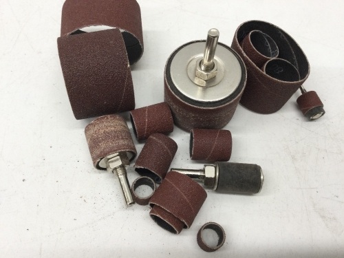 80-Grit Combination Belt and Sleeve Sandpaper Set, 24 Pack,E-Commerce Return - Lot 9