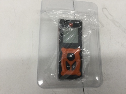 130 ft. Laser Distance Measure with Backlit Screen,NEW - Lot 34