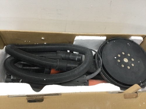  10-Amp Variable Speed Handheld Drywall Sander with Sandpaper, Dust Hose and Collection Bag,E-COMMERCE RETURN - Lot 51