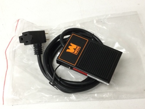 WEN WA0392 120V 15-Amp Momentary Power Foot Pedal Switch for Woodworking,APPEARS NEW - Lot 90