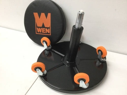 WEN 73012T 300-Pound Capacity Pneumatic Rolling Mechanic Stool,APPEARS NEW - Lot 124