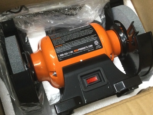  6-Inch Single Speed Bench Grinder,Appears New - Lot 162